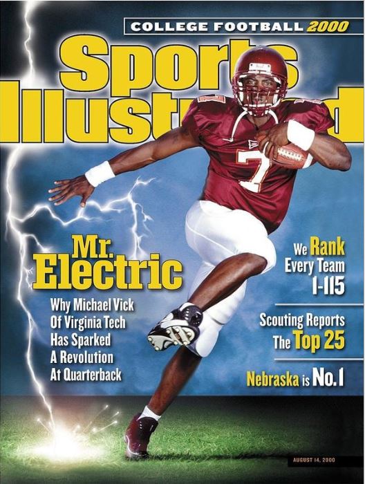 Michael Vick sulla cover di Sports Illustrated