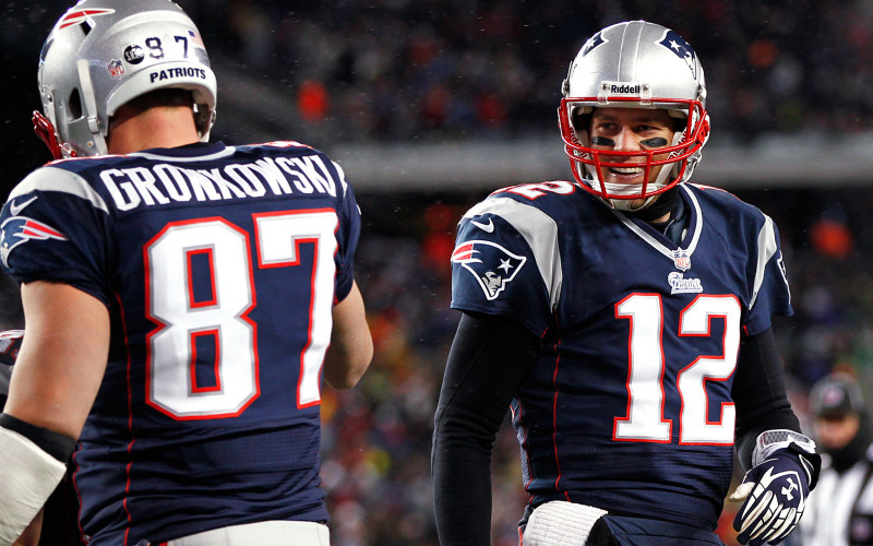 Tom Brady Tom Gronkowski New England Patriots