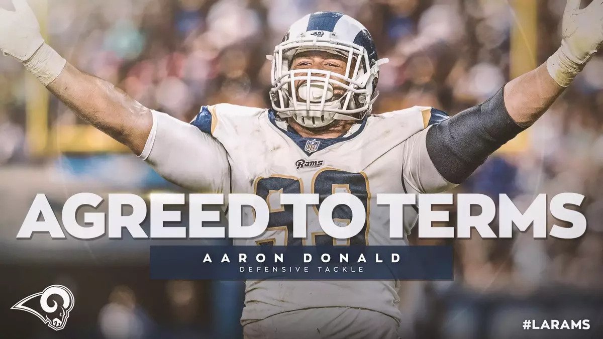 aaron donald rams contratto
