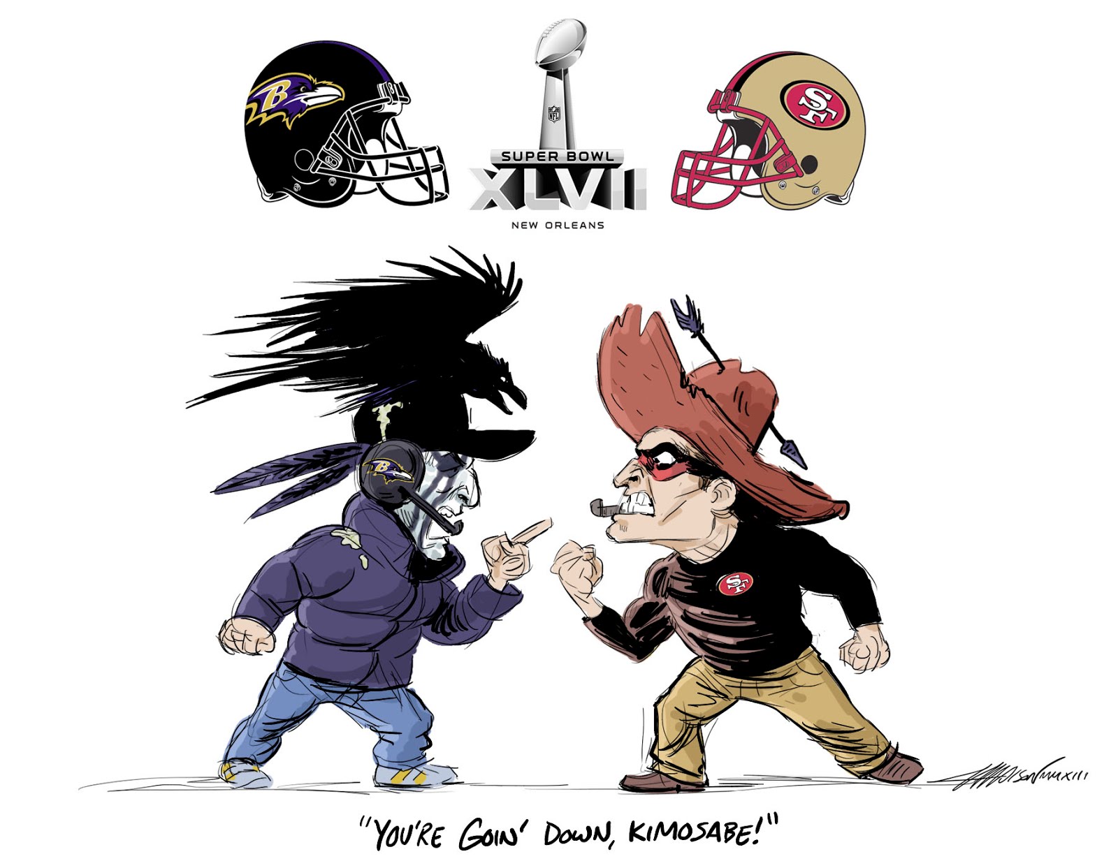 [NFL] Le rivalità NFL a fumetti