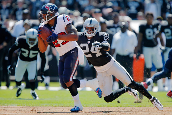Charles Woodson Arian Foster Texans Raiders