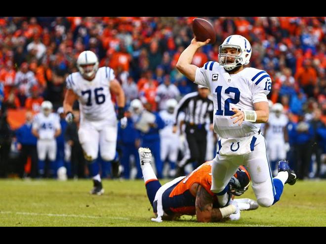 Andrew Luck Colts Broncos