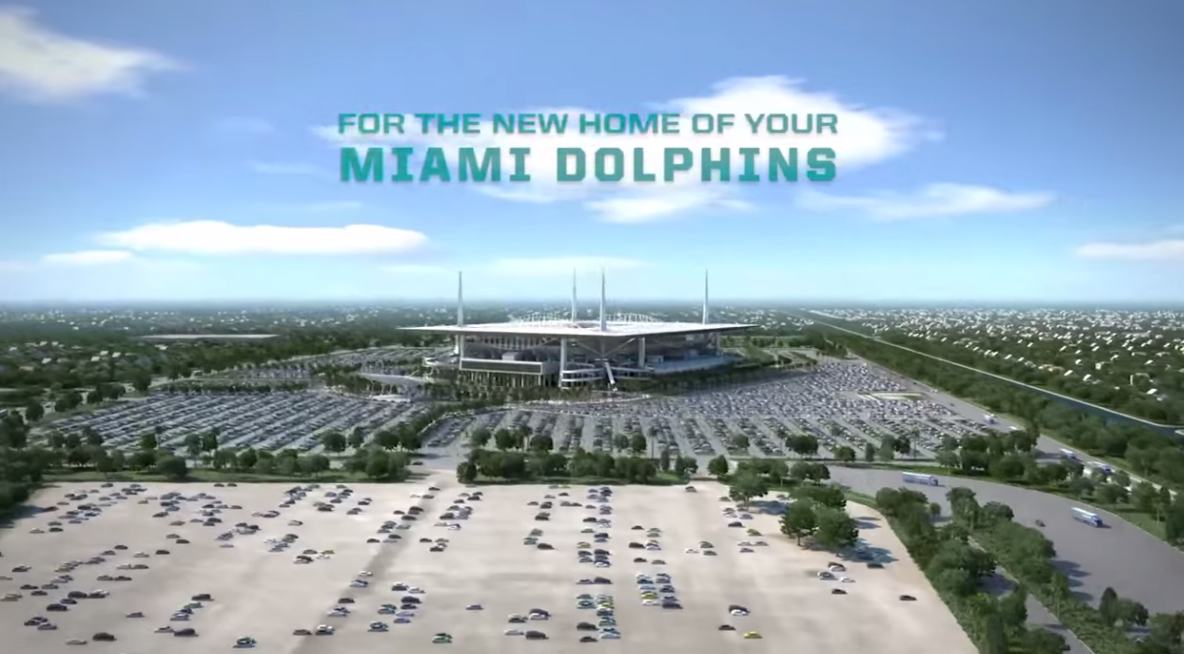[NFL] Il video che mostra come sarà lo stadio dei Miami Dolphins