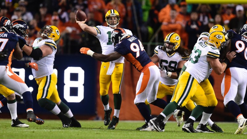 Rodgers Ware Packers Broncos