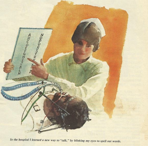 Stingley con la logopedista (Sports Illustrated, 29 agosto 1983)