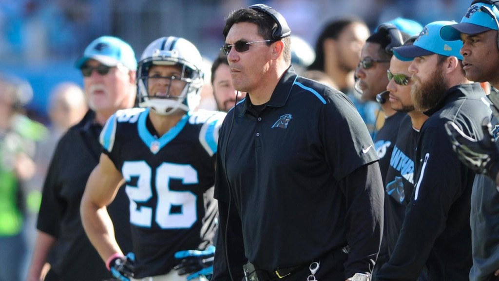 carolina panthers coaching staff rivera