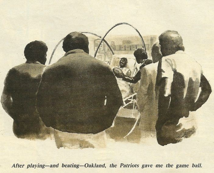 The gameball goes to Darryl Stingley (Sports Illustrated, 29 agosto 1983)