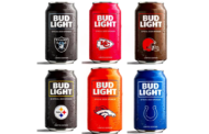 Bud e le lattine dedicate alle squadre NFL