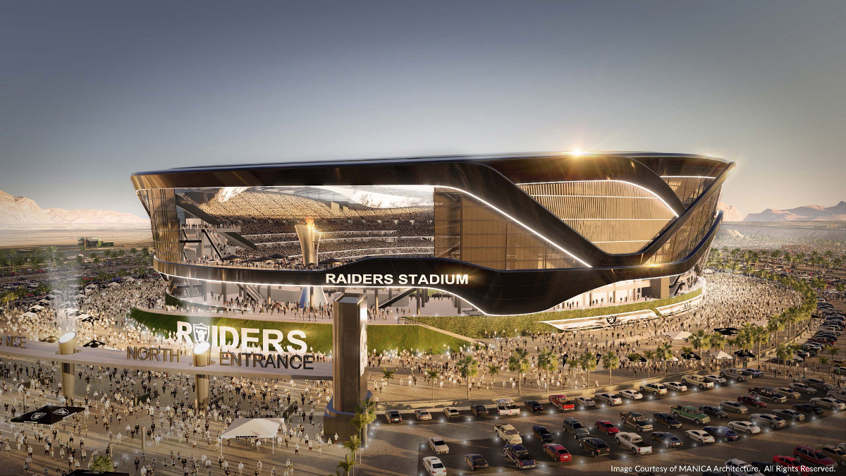 nuovo stadio raiders las vegas