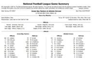 [NFL] Week 2: Gamebook di tutte le partite