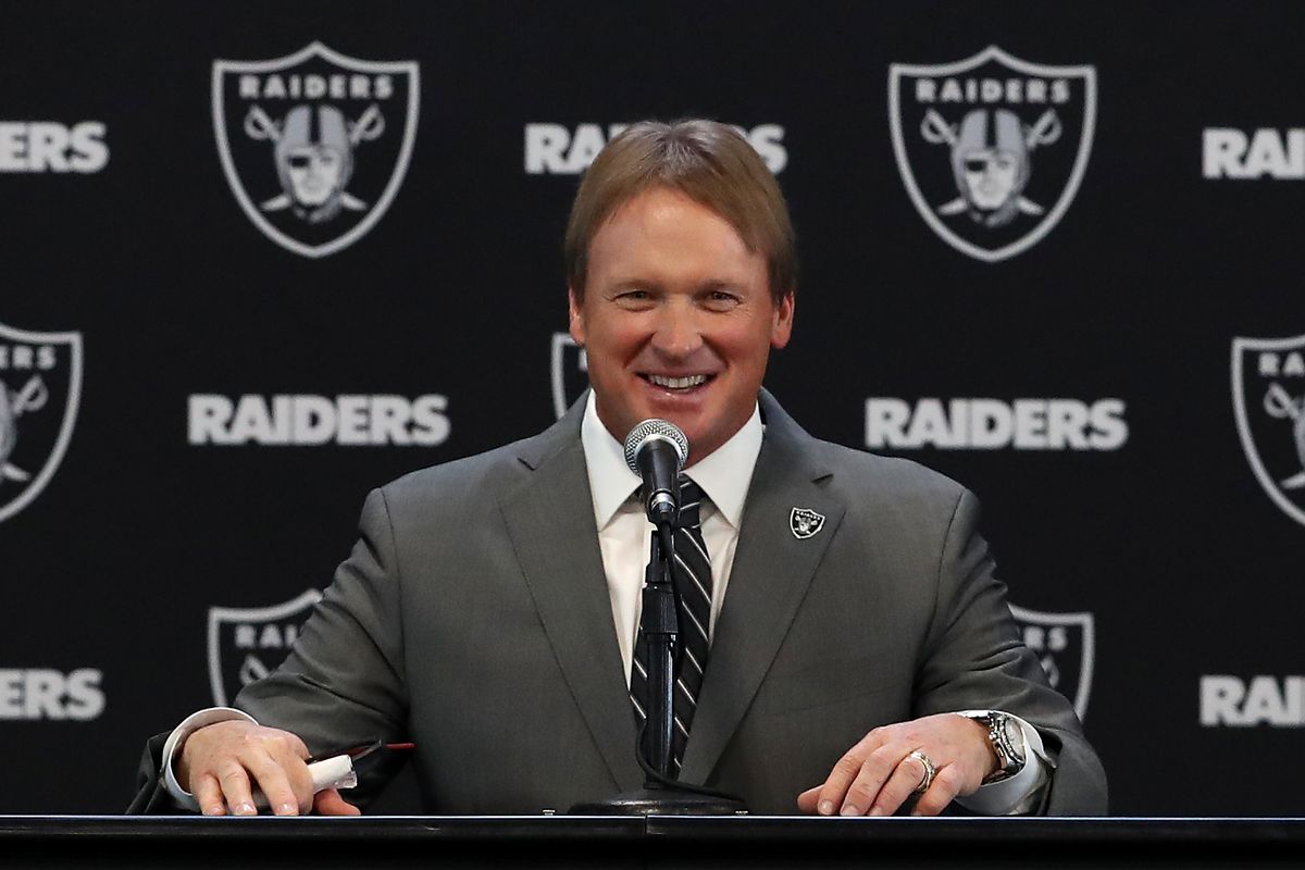 Gruden Raiders 2018