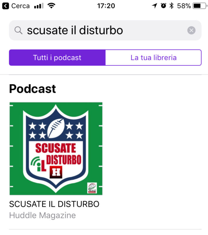 cerca podcast