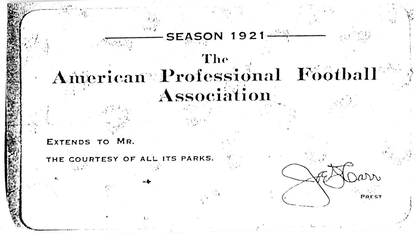 Football 1921 costo