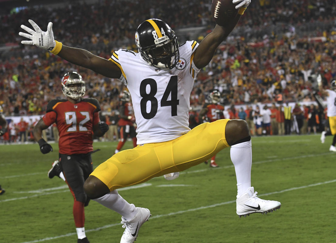 antonio brown Steelers Buccaneers