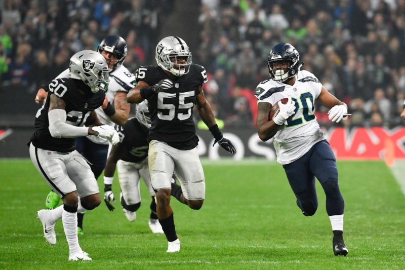 Rashaad Penny Seahawks Raiders