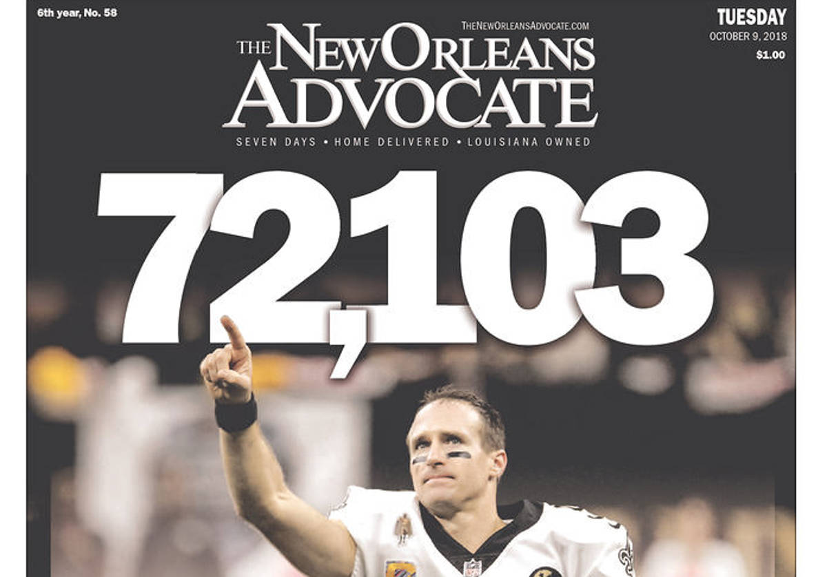 prime pagine brees week 5