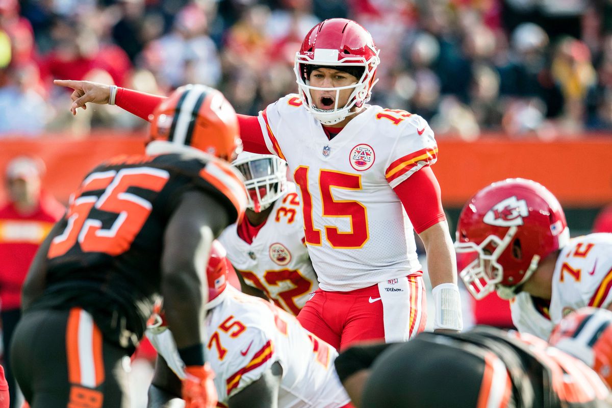 Mahomes Chiefs Browns