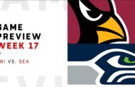 [NFL] Week 17: Preview Seattle Seahawks vs Arizona Cardinals