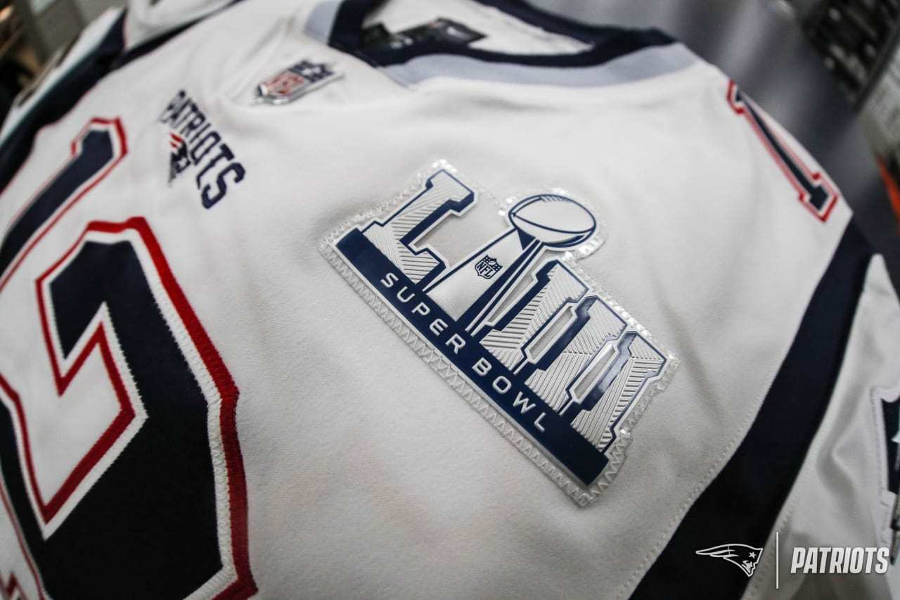 New England Patriots Super Bowl maglia