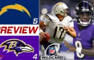 [NFL] Wild Card: Preview Baltimore Ravens vs Los Angeles Chargers