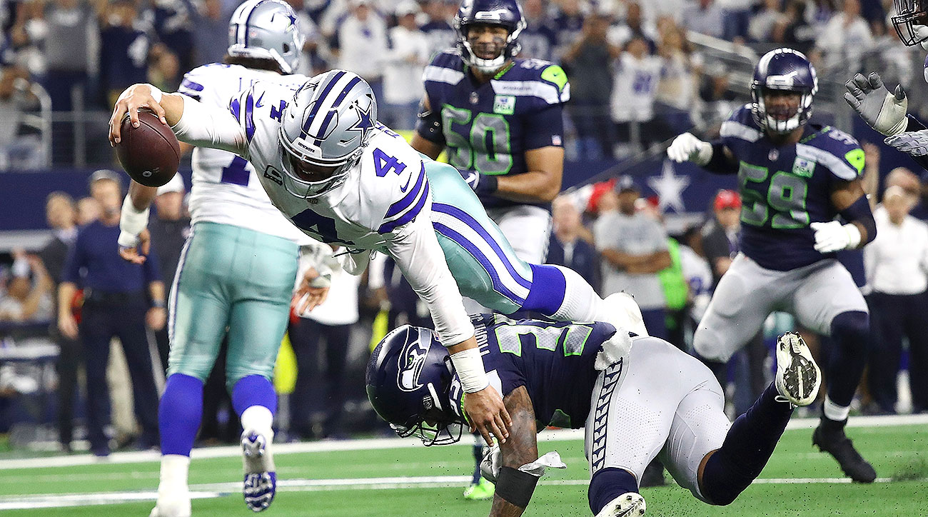 quarterback prescott cowboys seahawks