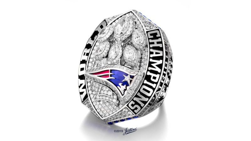 New England Patriots anello ring