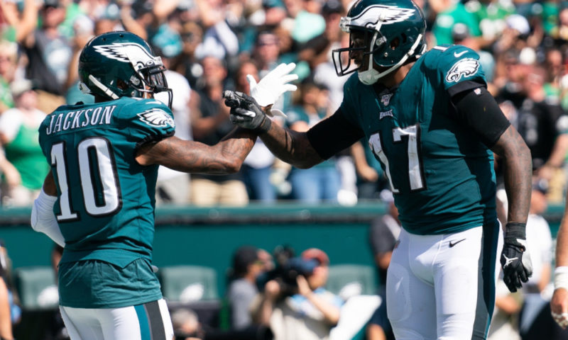 Eagles DeSean Jackson e Alshon Jeffery