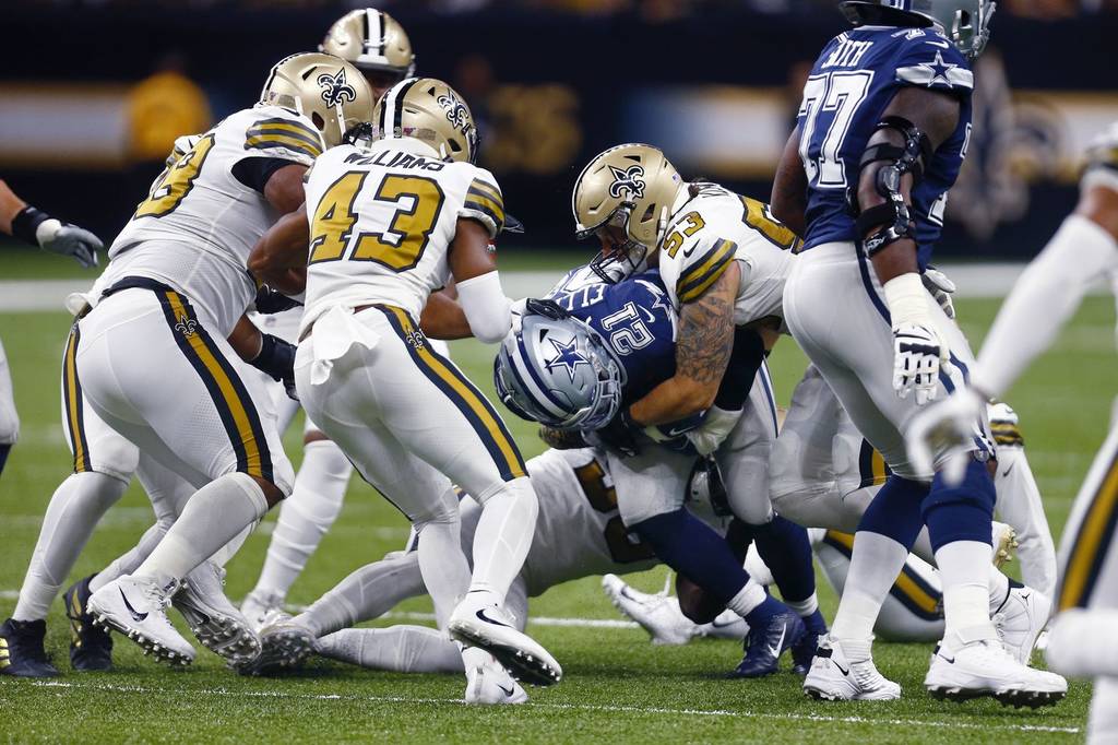 saints defense cowboys elliott