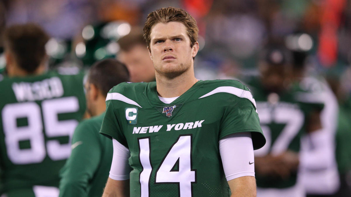 sam darnold jets cover zero