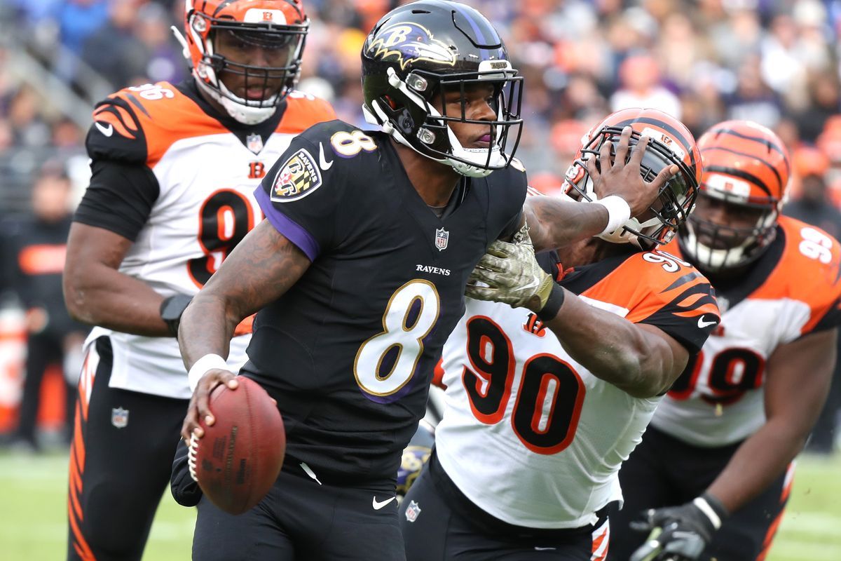 lamar jackson ravens bengals