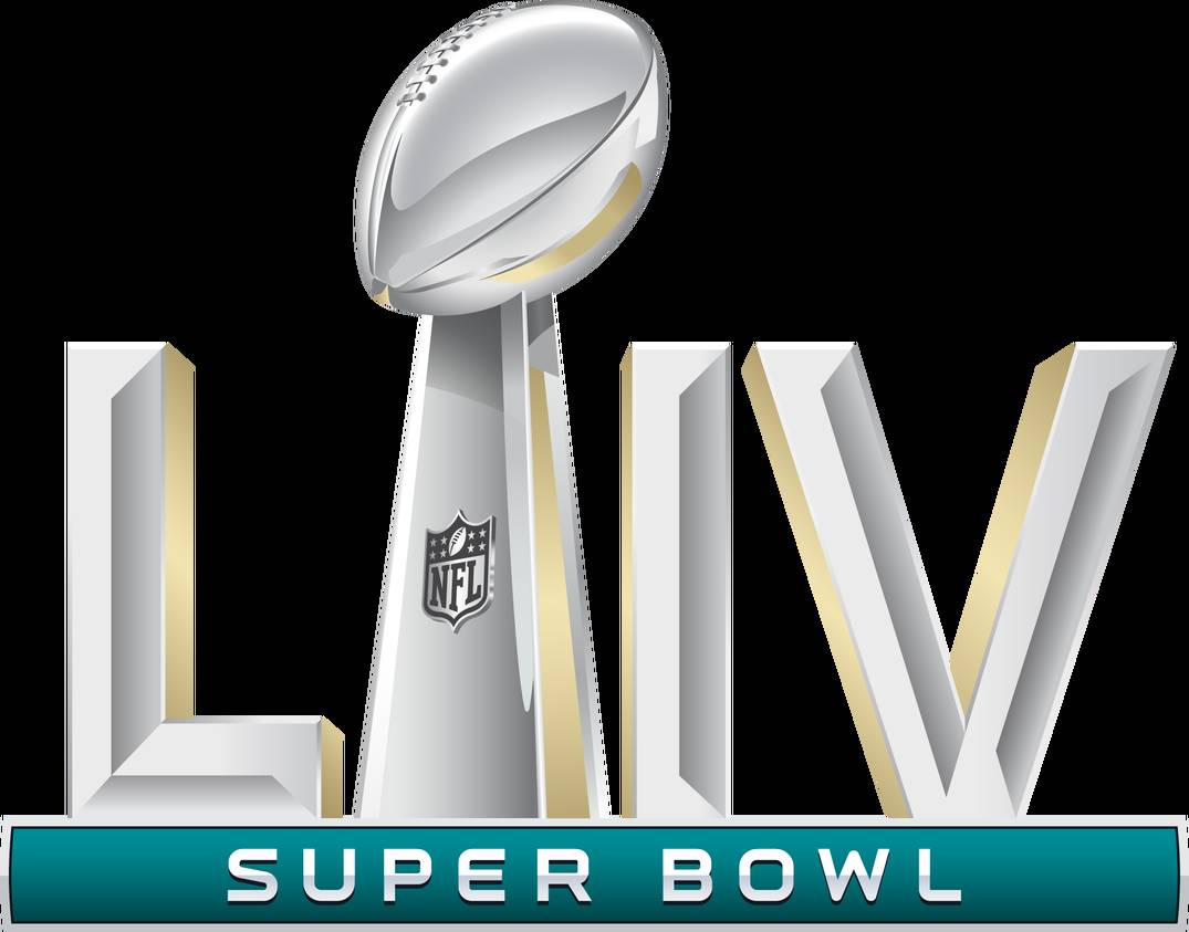 Super Bowl 54 logo griglia