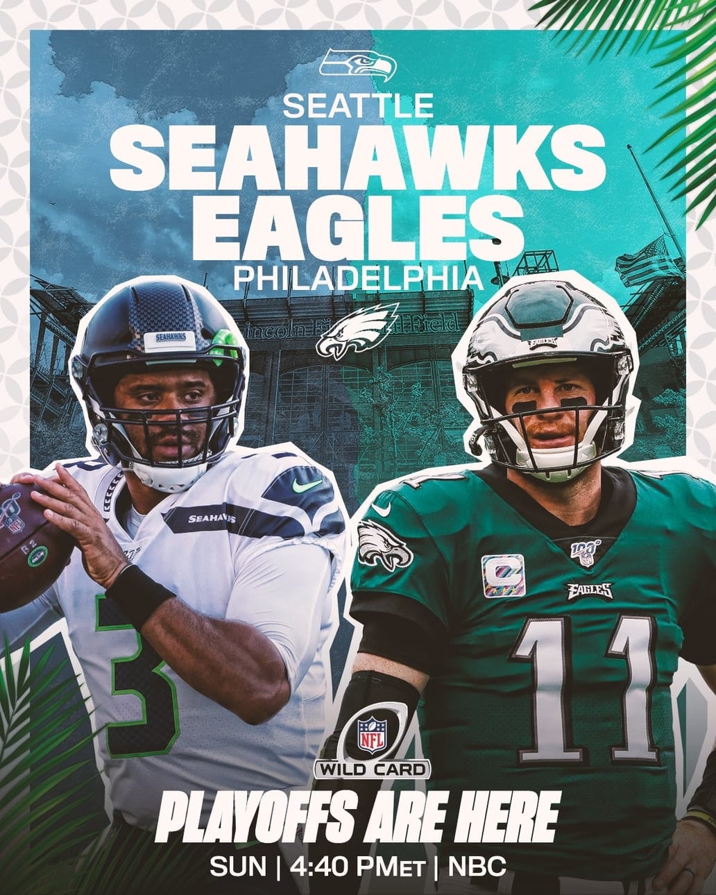 Wild Card Preview Seattle Seahawks vs Philadelphia Eagles Huddle
