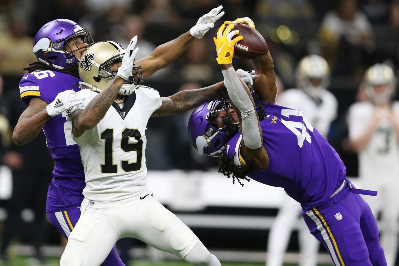 wild card vikings saints