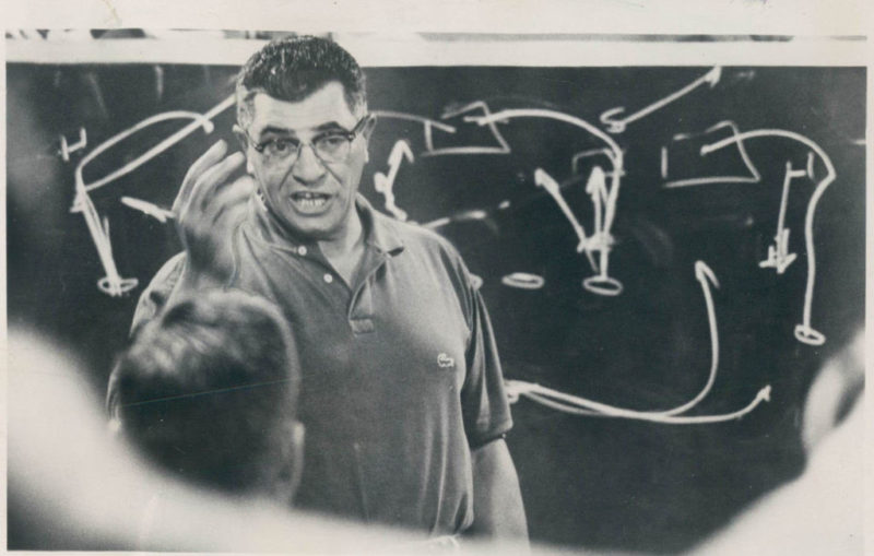 vince lombardi lavagna