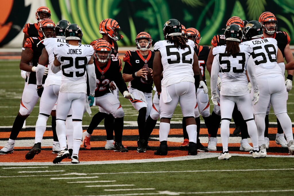 burrow bengals jaguars