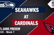 [NFL] Week 7: Preview Seattle Seahawks vs Arizona Cardinals