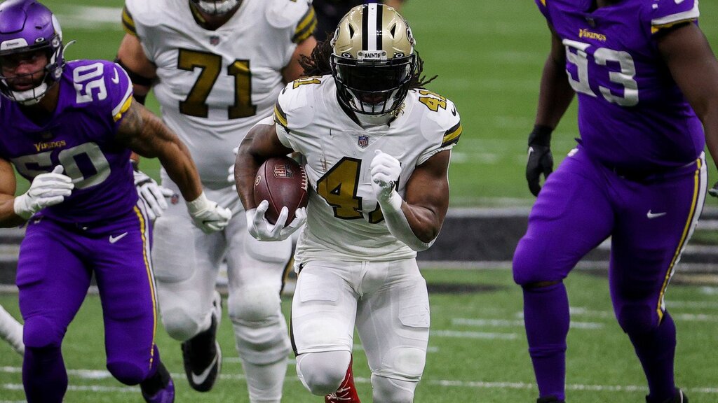 kamara saints vikings