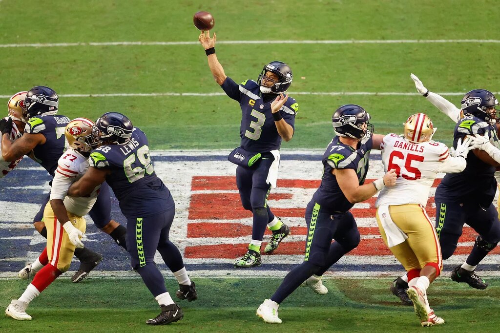 seahawks wilson 49ers