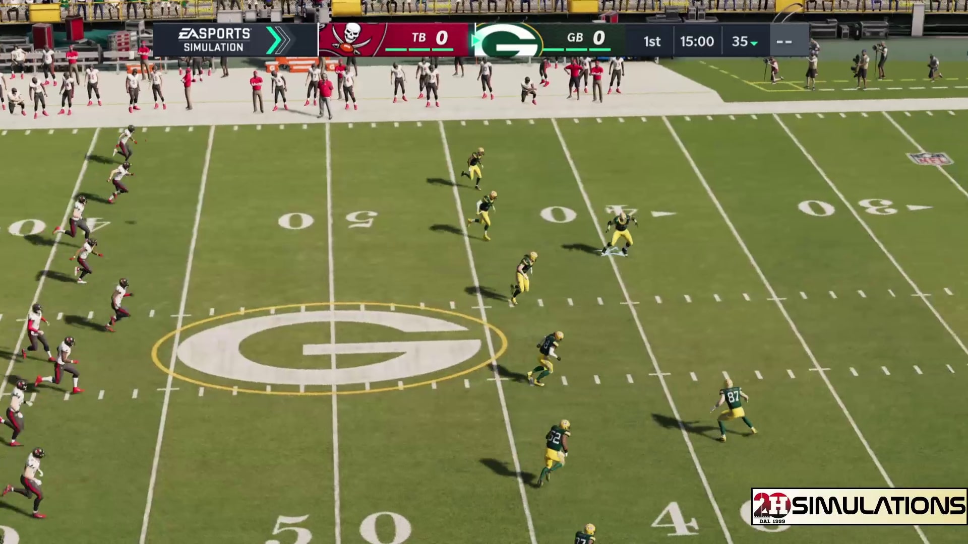 Huddle Simulations – Conference: Tampa Bay Buccaneers vs Green Bay Packers