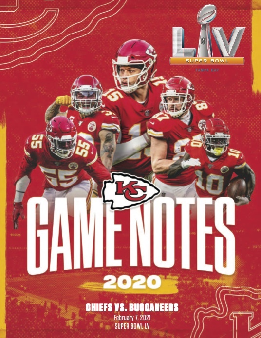 Chiefs Notes SB LV