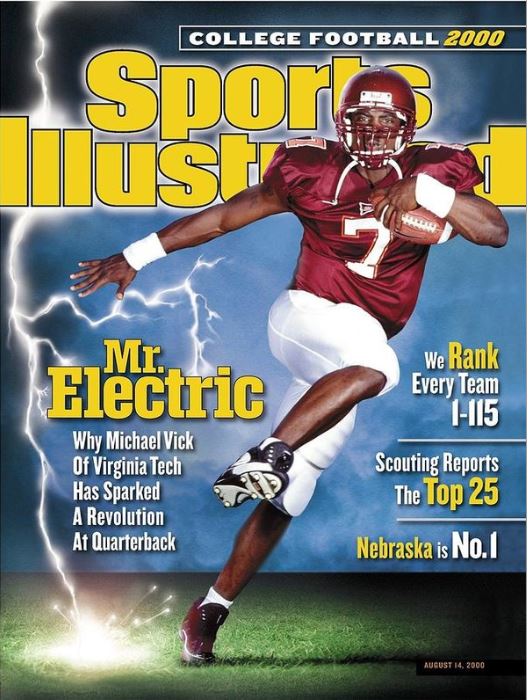 Michael Vick sulla cover di Sports Illustrated
