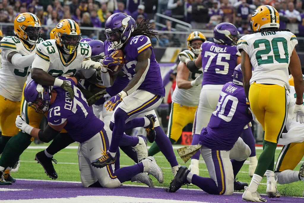 Purple Cheese Eaters (Green Bay Packers vs Minnesota Vikings 31-34)