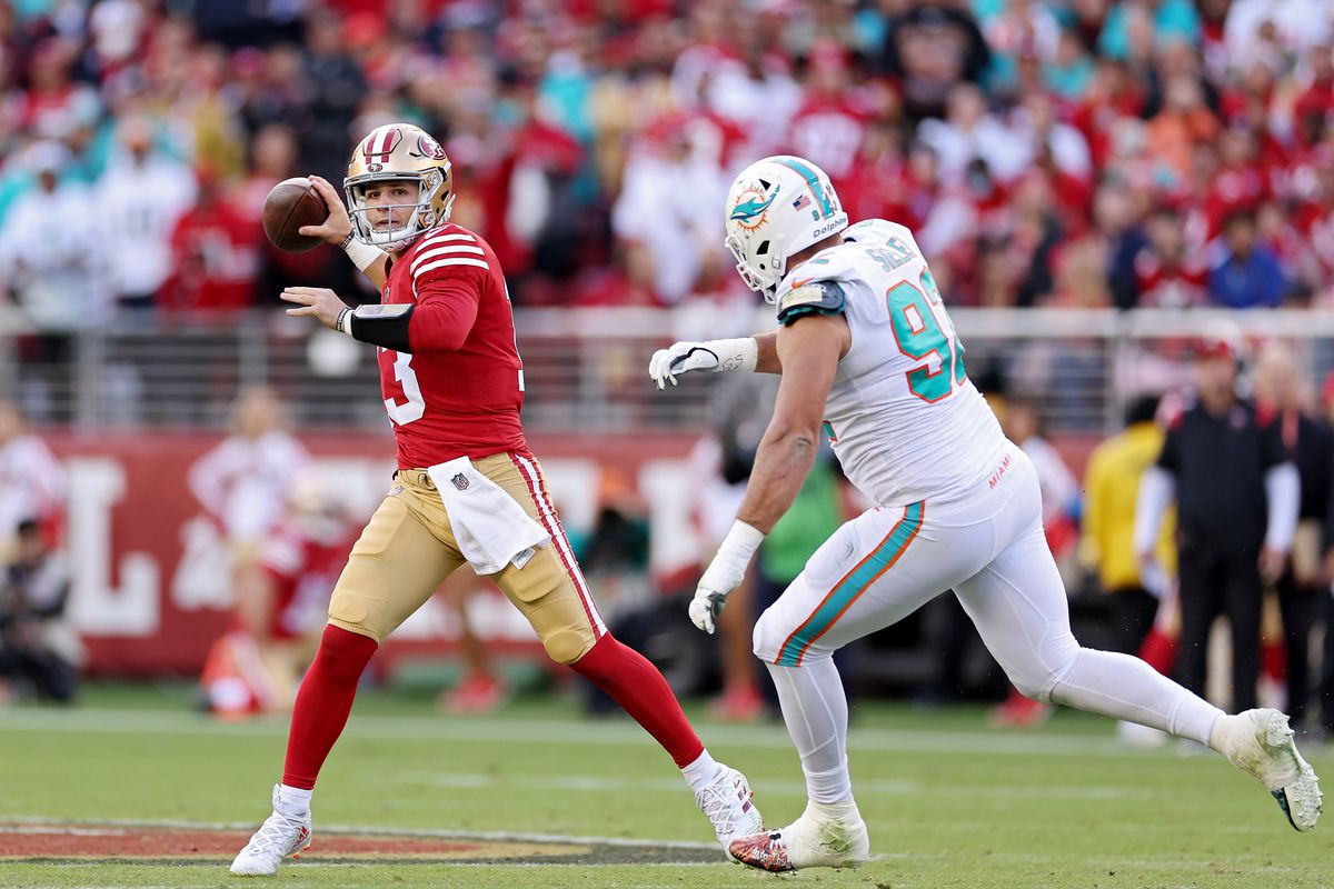 purdy 49ers dolphins