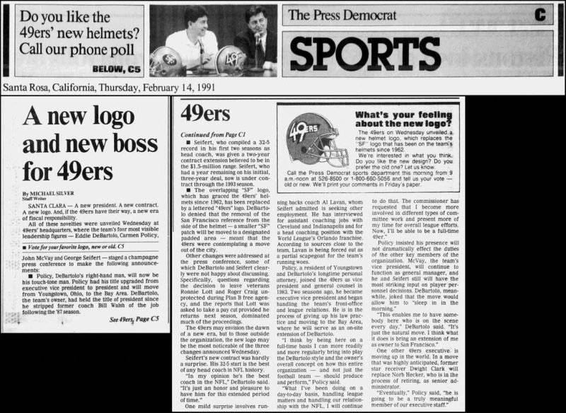 logo 49ers newspaper 2
