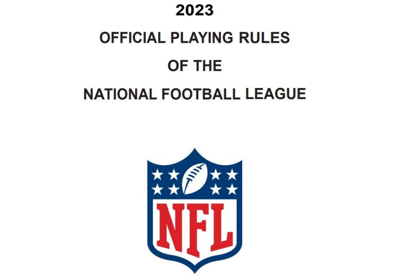 regolamento di gioco nfl 2023