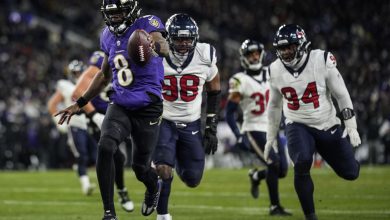 Jackson Texans Ravens pfwa nfl