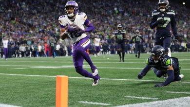 Justin Jefferson - Vikings Seatlle Seahawks