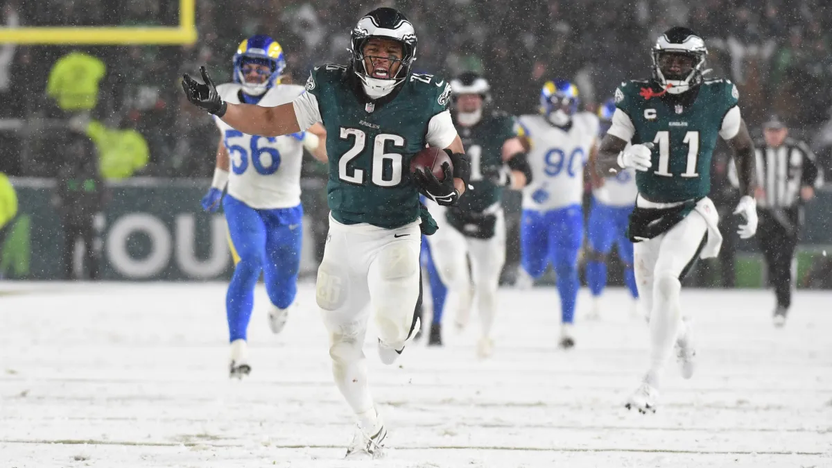 Saquon Barkley - Eagles Rams