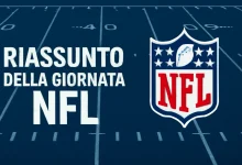 riassunto giornata nfl